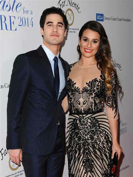 Lea Michele & Darren Criss at Benedum Center