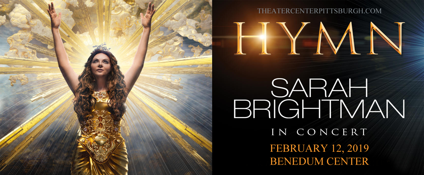 Sarah Brightman at Benedum Center tickets Sarah Brightman at Benedum Center