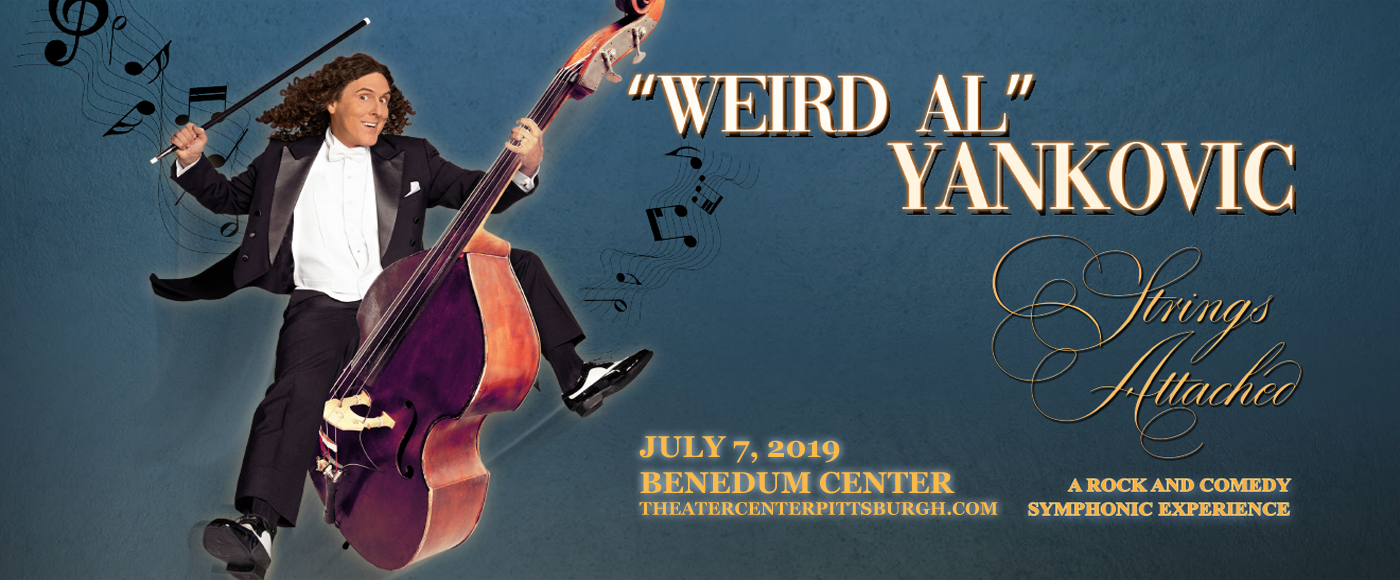 Weird Al Yankovic at Benedum Center tickets Weird Al Yankovic at Benedum Center