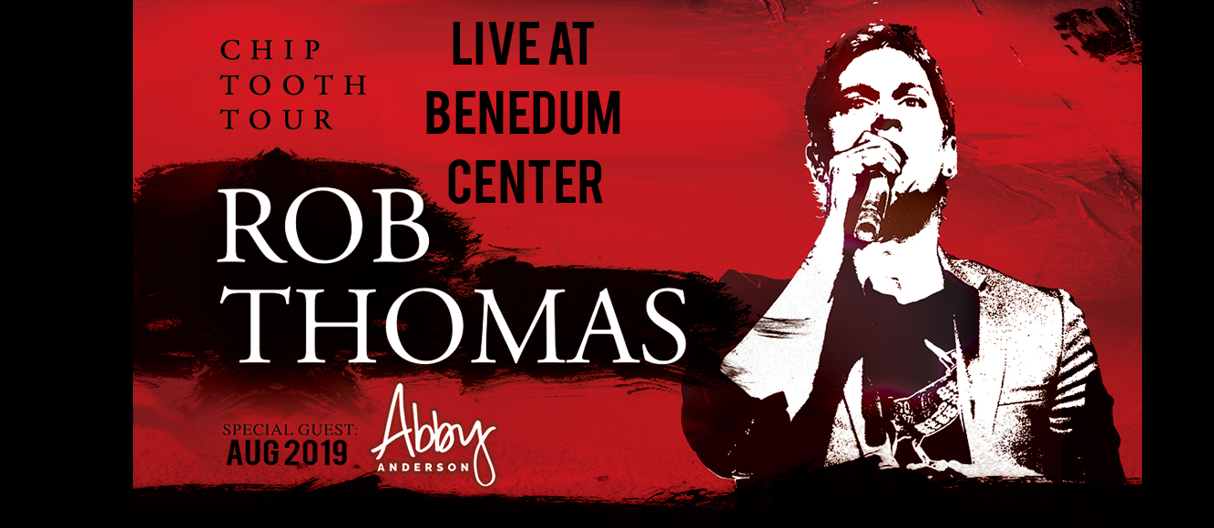 Rob Thomas at Benedum Center tickets Rob Thomas at Benedum Center