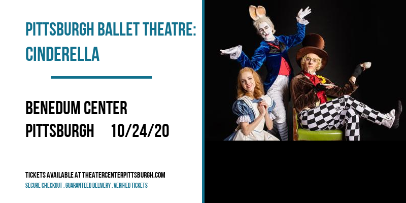 Pittsburgh Ballet Theatre: Cinderella at Benedum Center tickets Pittsburgh Ballet Theatre: Cinderella at Benedum Center