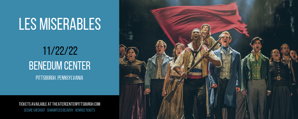 Les Miserables at Benedum Center tickets Les Miserables at Benedum Center