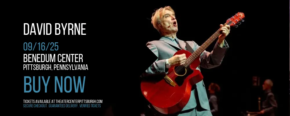 David Byrne at Benedum Center