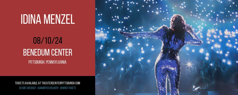 Idina Menzel at Benedum Center